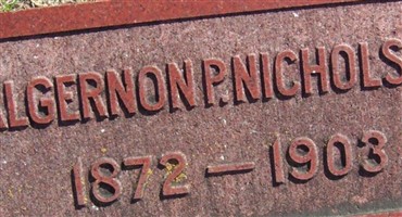 Algernon P. Nicholson Algernon P. Nicholson