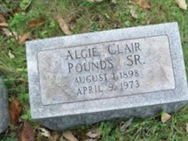 Algie Clair Pounds, Sr Algie Clair Pounds, Sr