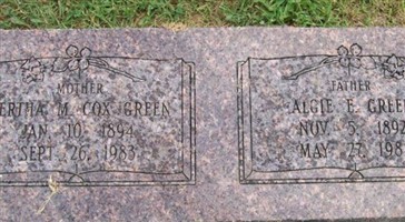 Algie E. Green Algie E. Green