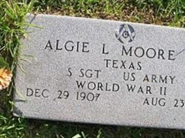 Algie L Moore, Sr