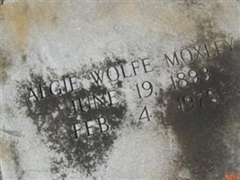 Algie Wolfe Moxley Algie Wolfe Moxley