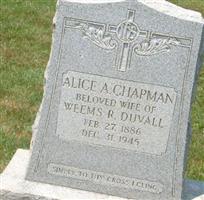 Alice A. Chapman Duvall