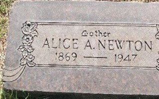 Alice A Newton Alice A Newton