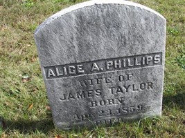 Alice A Phillips Taylor Alice A Phillips Taylor