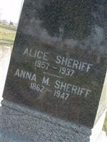 Alice A Sheriff