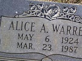 Alice A. Warren