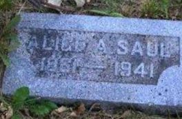 Alice Amanda Weston Saul