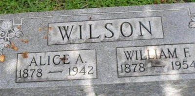Alice Anne Fletcher Wilson Alice Anne Fletcher Wilson