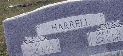 Alice Arlene Clark Harrell Alice Arlene Clark Harrell