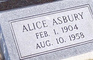 Alice Asbury Alice Asbury