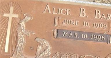 Alice B Barnes