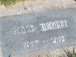 Alice Bakker Hadley Alice Bakker Hadley