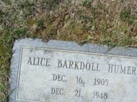 Alice Barkdoll Humer Alice Barkdoll Humer
