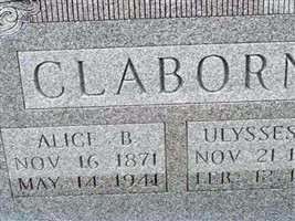 Alice Blanch Hicks Claborn