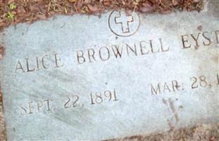 Alice Brownell Eyster