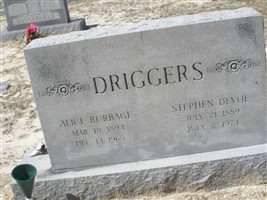 Alice Burbage Driggers Alice Burbage Driggers