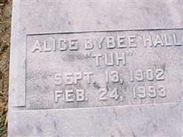 Alice Bybee ''Tuh'' Hall