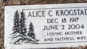 Alice C Krogstad