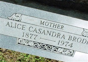 Alice Casandra Mitchell Brodie Alice Casandra Mitchell Brodie