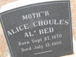 Alice Choules Allred Alice Choules Allred
