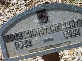 Alice Christene Hunter Alice Christene Hunter