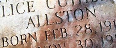 Alice Cuthbert Allston
