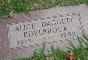 Alice Daggett Edelbrock Alice Daggett Edelbrock