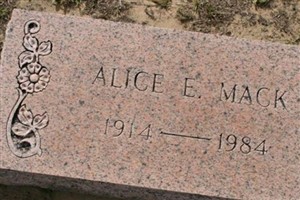 Alice E. Mack Alice E. Mack