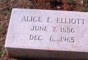 Alice E. Mitchell Elliott Alice E. Mitchell Elliott