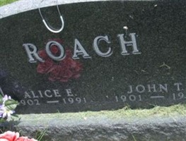 Alice E Roach Alice E Roach