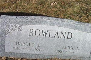 Alice E. Rowland Alice E. Rowland