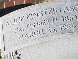 Alice Einstein Asch
