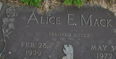 Alice Elcora Beaver Mack