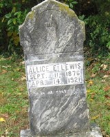 Alice Eldoria Rowland Lewis Alice Eldoria Rowland Lewis