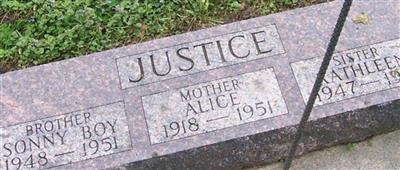 Alice Elizabeth Cox Justice