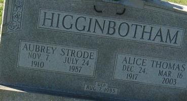 Alice Ethel Thomas Higginbotham (2010552.jpg) Alice Ethel Thomas Higginbotham (2010552.jpg)