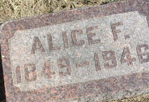 Alice F. Palmer Alice F. Palmer