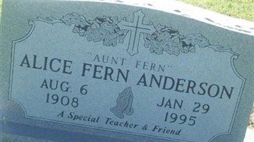 Alice Fern Anderson