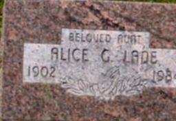 Alice G. Lane