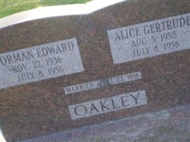 Alice Gertrude Oakley Alice Gertrude Oakley