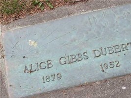Alice Gibbs Dubert