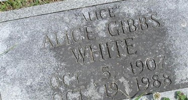 Alice Gibbs White