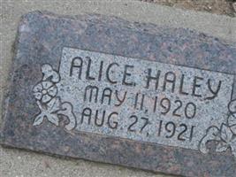 Alice Haley