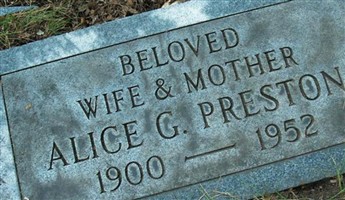 Alice Hueston Preston