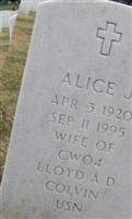 Alice J Colvin Alice J Colvin