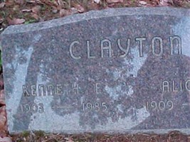 Alice J Malcom Clayton