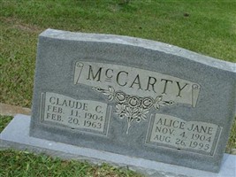Alice Jane McCarty