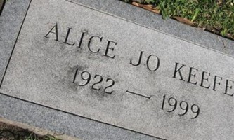 Alice Jo Bell Keefe