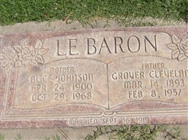 Alice Johnson Lebaron