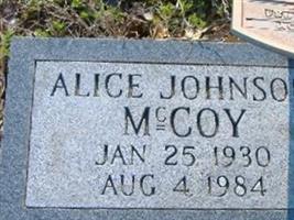 Alice Johnson McCoy